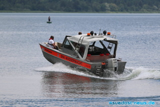 Rundfahrt mit dem Rettungsboot