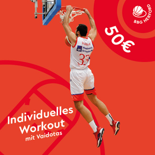 Individuelles Workout mit Vaidotas Volkus