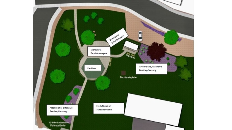 2500 m² Gemeinschaft