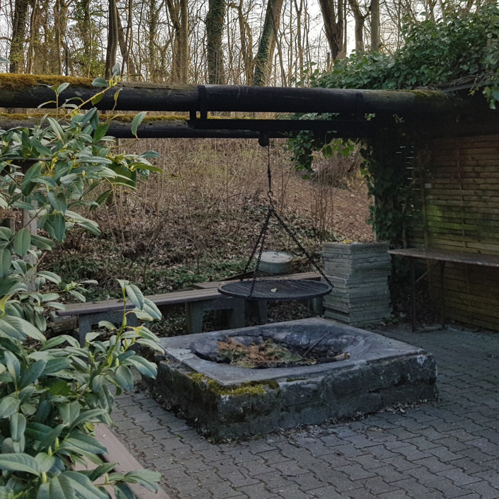 Sanierung des Grillplatzes im Vereinsheim