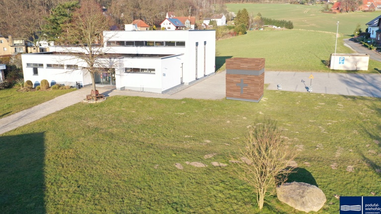 Glockenturm Ev. Gemeindezentrum Zachäus, Uffeln