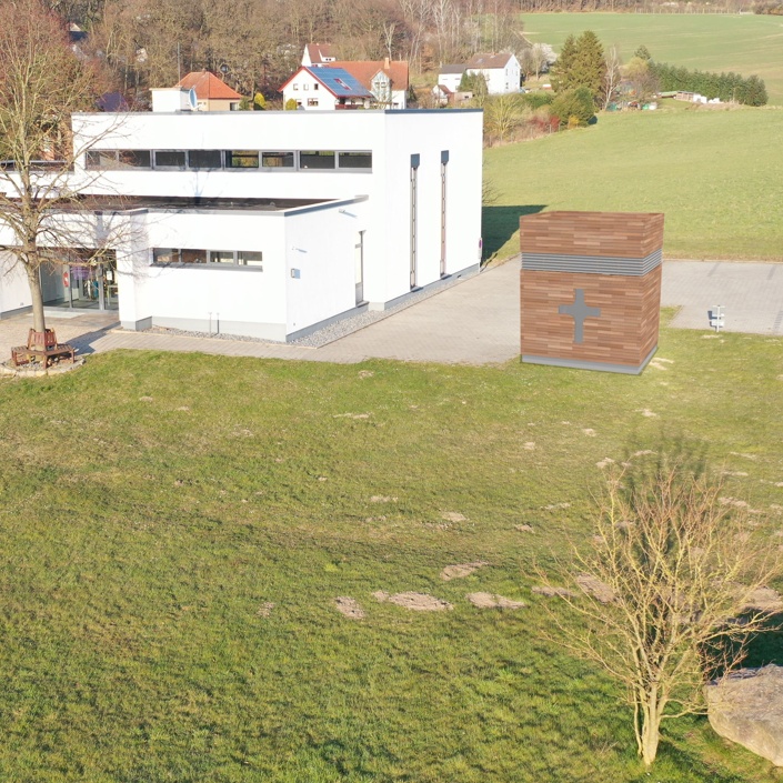 Glockenturm Ev. Gemeindezentrum Zachäus, Uffeln