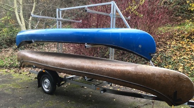 Bootstrailer und Material für die Jugend