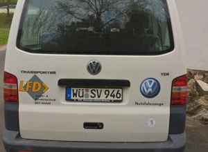 TSV Rottenbauer Reparatur Vereinsbus
