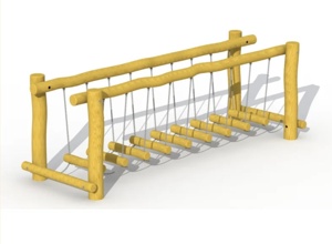 Eine Wackelbrücke für die kleinen Waldgeister