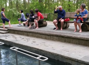 Trinkwasserbrunnen fürs Kneippbad