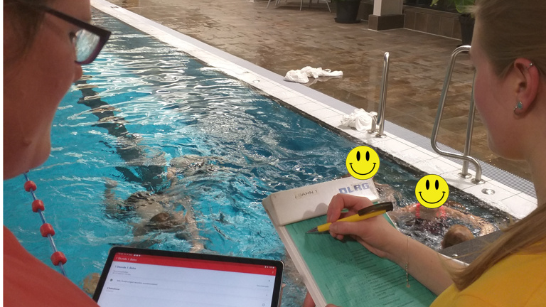Digitalisierung Rettungsschwimmausbildung