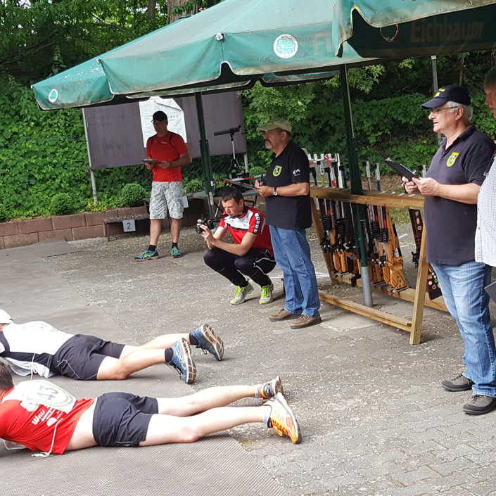 Zieleinheiten für unseren Sommerbiathlonstand