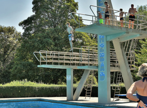Spielanlage für das Freibad Pellenz