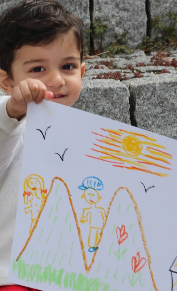 Bergerlebnistag für Kinder mit familiärer Fluchtgeschichte