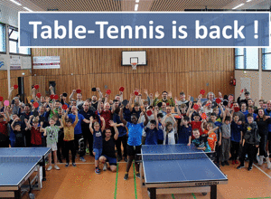 Table-Tennis is back