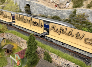 Blühende Landschaften für die Modellbahnfreunde Alsfeld