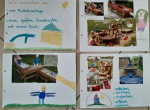 Matsch-Anlage Kindergarten Großeneder