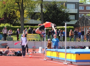 Hochsprungmatte 400x300x100 cm