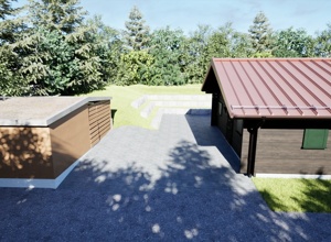 SGV-Hütte Außenanlagen