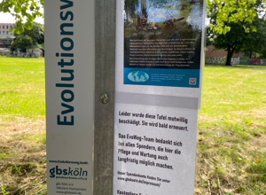 Lehrpfad Evolution in Köln