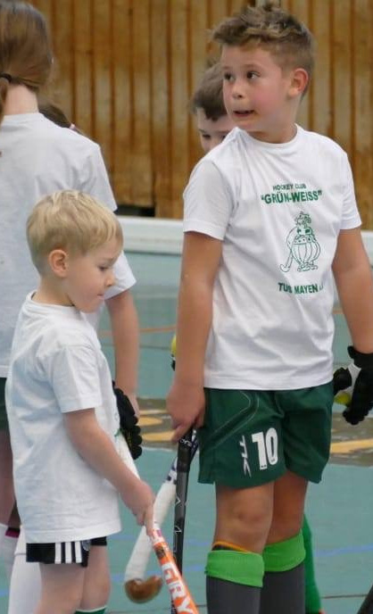 Kindertrikots U8 Hockeyclub Grün-Weiß Tus Mayen
