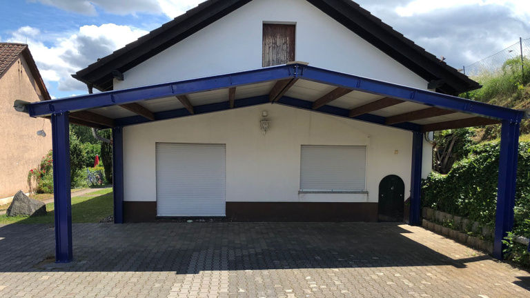 Carport Wetterschutz Sängerlust Lauten-Weschnitz