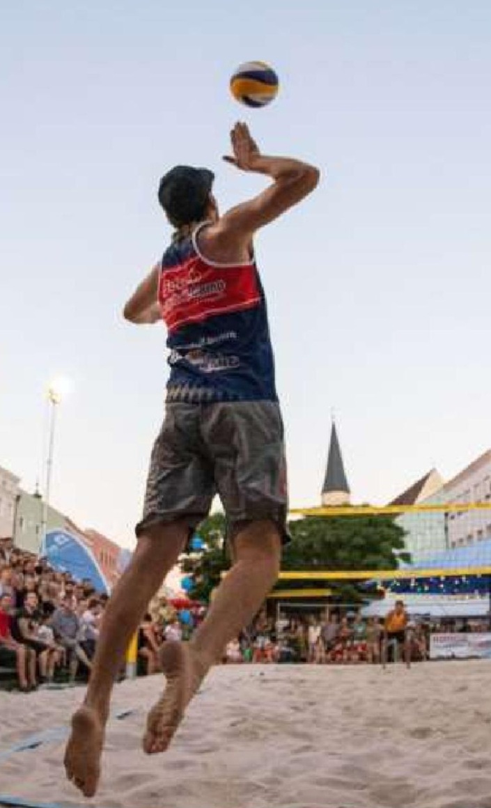 Bau der neuen Beachvolleyball  Anlage für den TSV Mühldorf e.V.