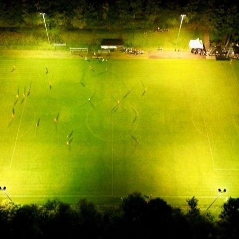 LED-Flutlichtanlage Sportplatz Kaifenheim