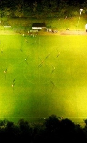 LED-Flutlichtanlage Sportplatz Kaifenheim