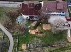 Neuer Baustellen/Matschbereich für unseren Kita-Garten