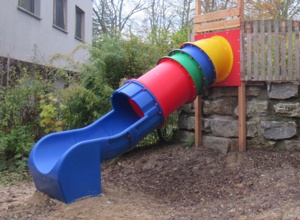 Rutsche für das Kinderhaus