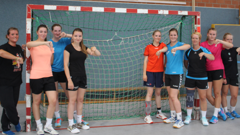 Mehr Sicherheit beim Handball mit elektr. Toren