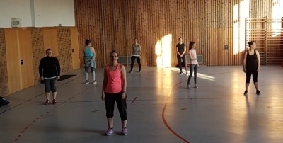 Reinigungsgerät für die Turnhalle