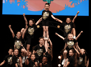 Uniformen für die Abteilung Cheersport