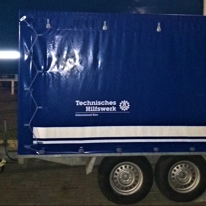 Anhänger für den Materialtransport