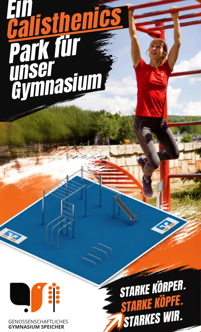 Calisthenik Park am Gen. Gymnasium Speicher