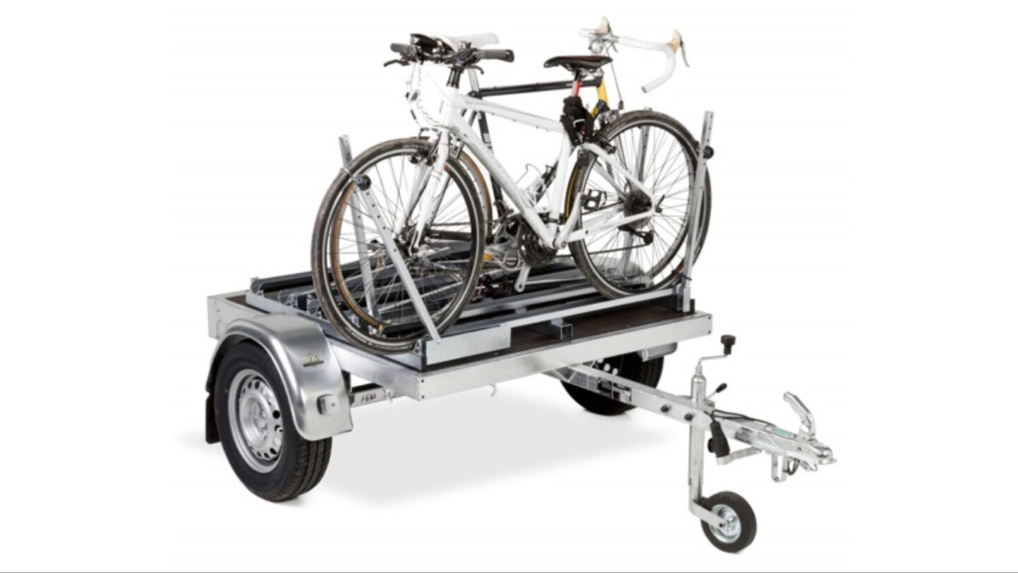 PKW FahrradTransportAnhaenger für 5 EBikes Viele schaffen mehr