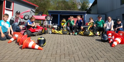 Neuanschaffung von Jugend-Karts für Slalom