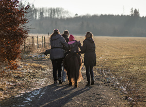 Start des neuen Bereiches der Hippotherapie