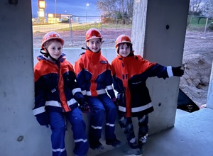 Ein Raum für die Bambini-/Jugendfeuerwehr im Feuerwehrhaus Gaiberg