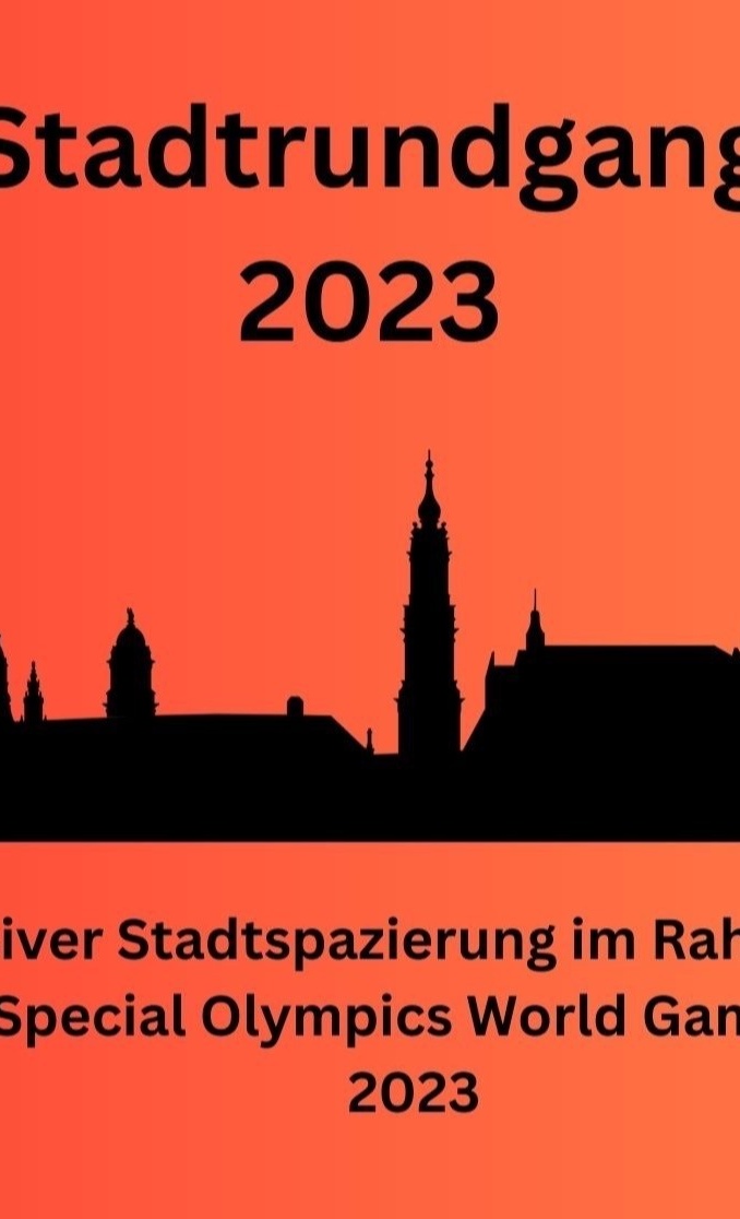 Inklusiver Stadtspaziergang im Rahmen der Special Olympics World Games