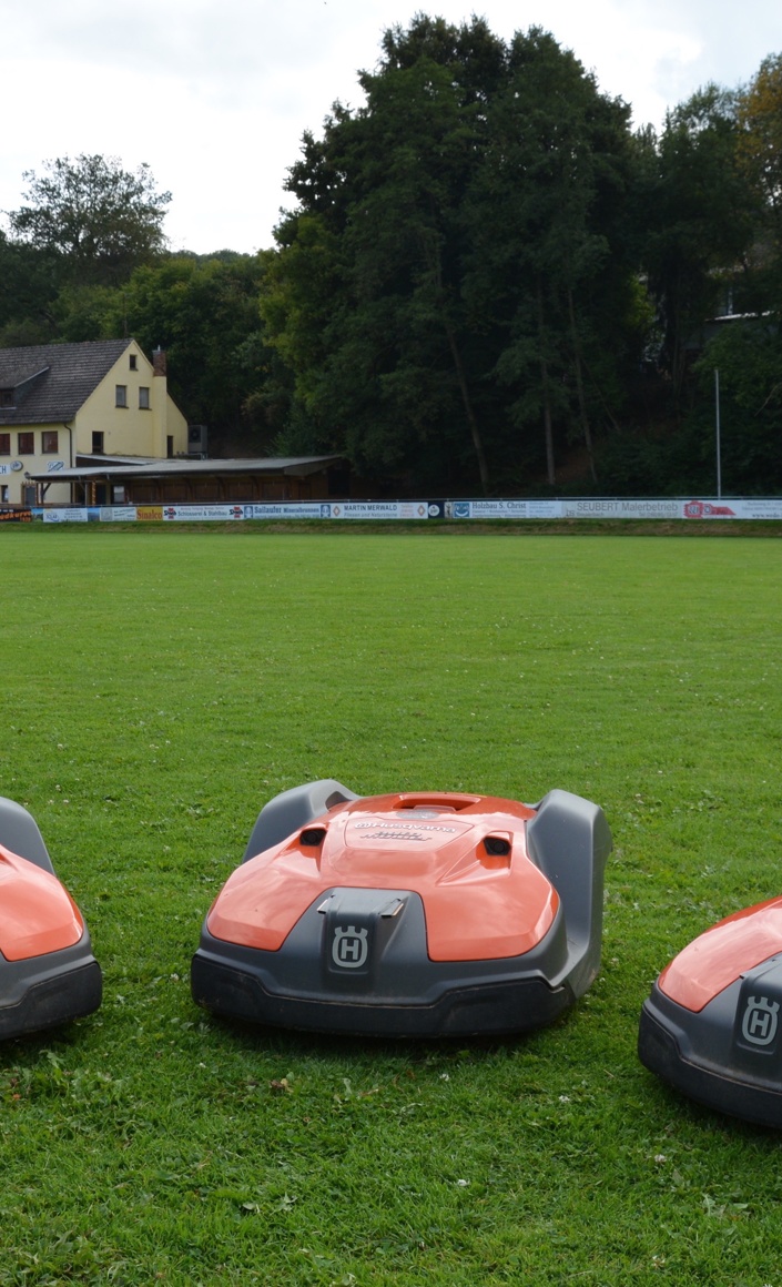 Mähroboter für den FC Oberbessenbach 1928