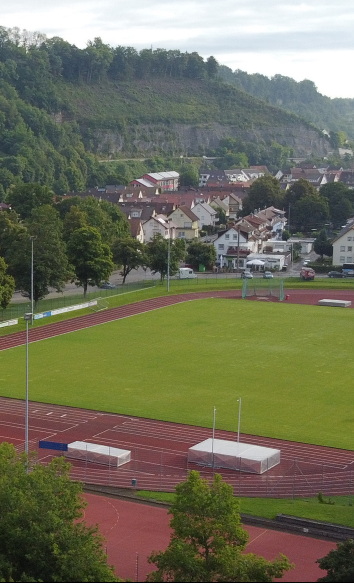Umrüstung der Flutlichtanlage im Albeck-Stadion auf LED-Beleuchtung