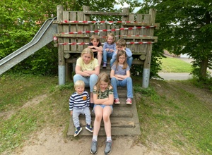 Spielplatz am Meeschenkamp: Erneuerung des Rutschturms
