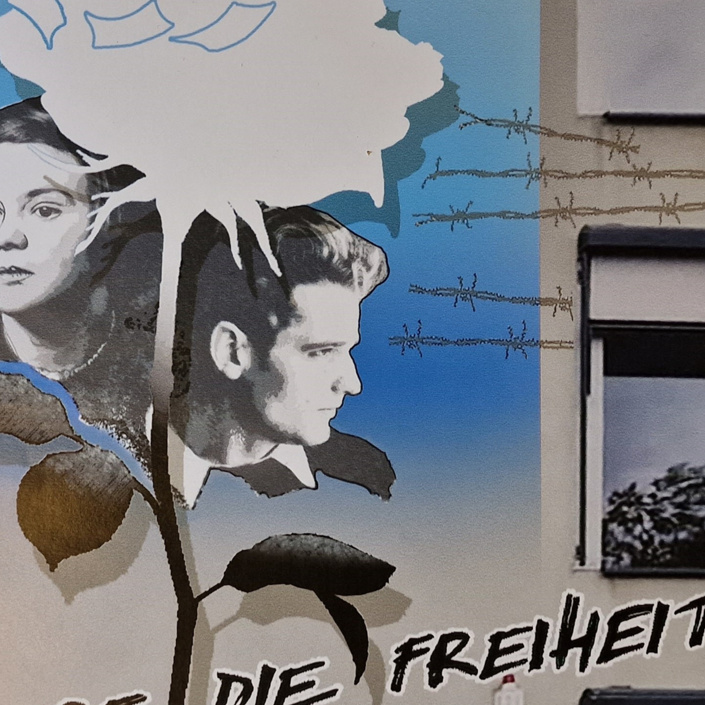 Wandbild Geschwister-Scholl-Gesamtschule Lünen