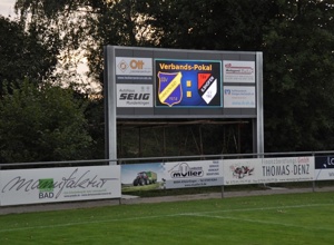 digitale Anzeigentafel