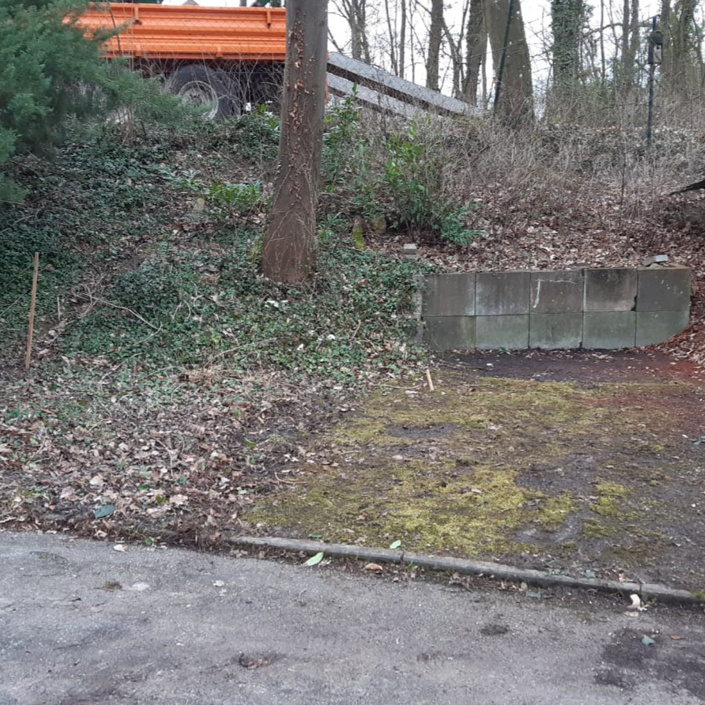 Verschönerung der Grillstelle