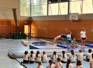 Air-Bag-S Landematte für die Kinderturnabteilung