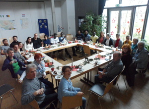 Tagesleiter für das internationale Team des Café Hope