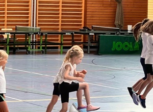 Air-Bag-S Landematte für die Kinderturnabteilung