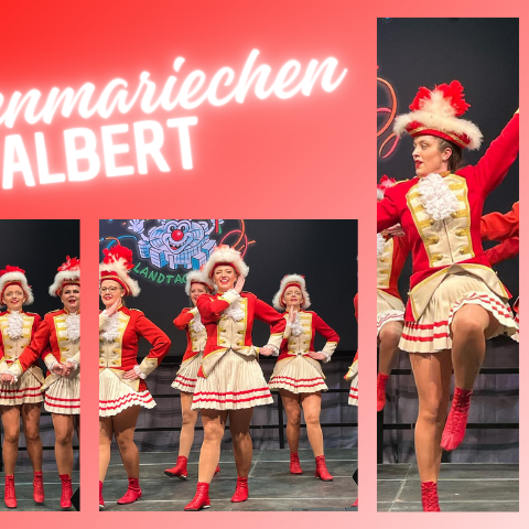 Neue Tanzuniformen für die Funkenmariechen Valbert