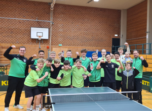 Neue Tischtennistische für unsere Abteilung