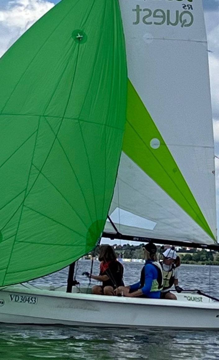 Die  2te neue Trainingsjolle Segelverein SKMW