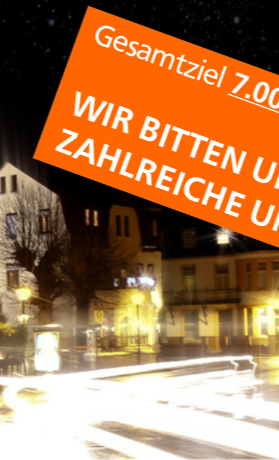 Weihnachtsbeleuchtung für Oberbiebers Straßen